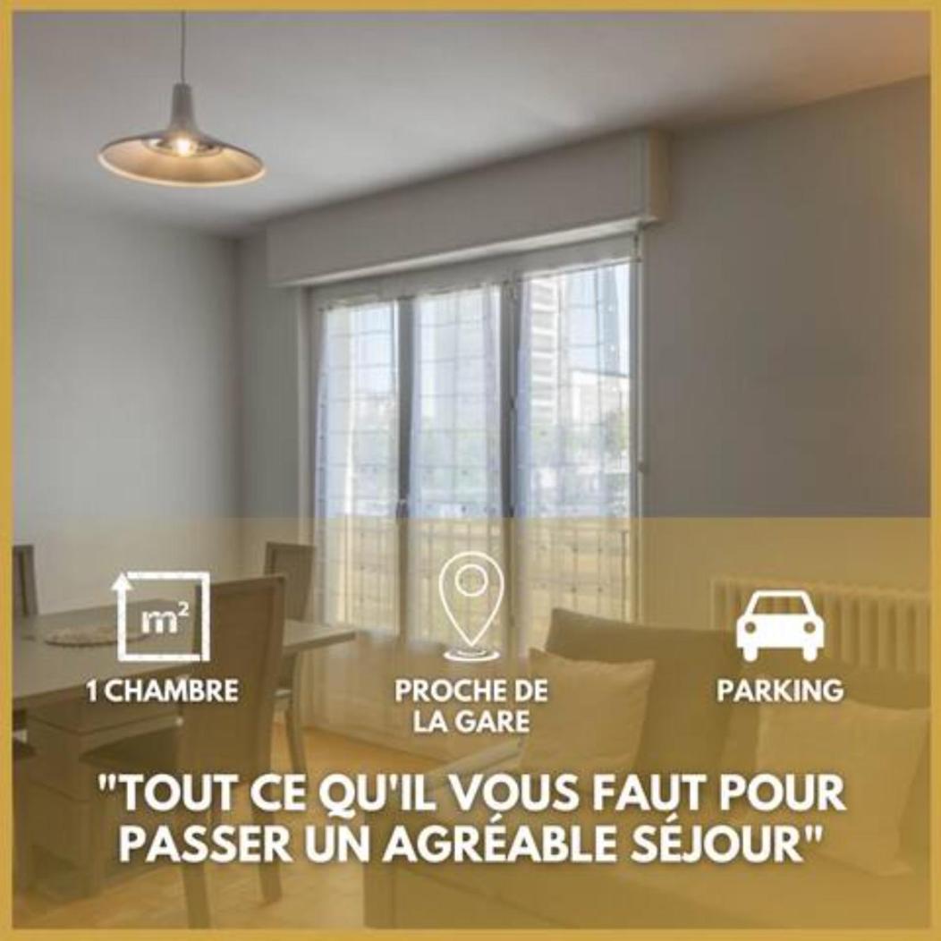 T2 Gare + Parking Apartment Orleans Luaran gambar